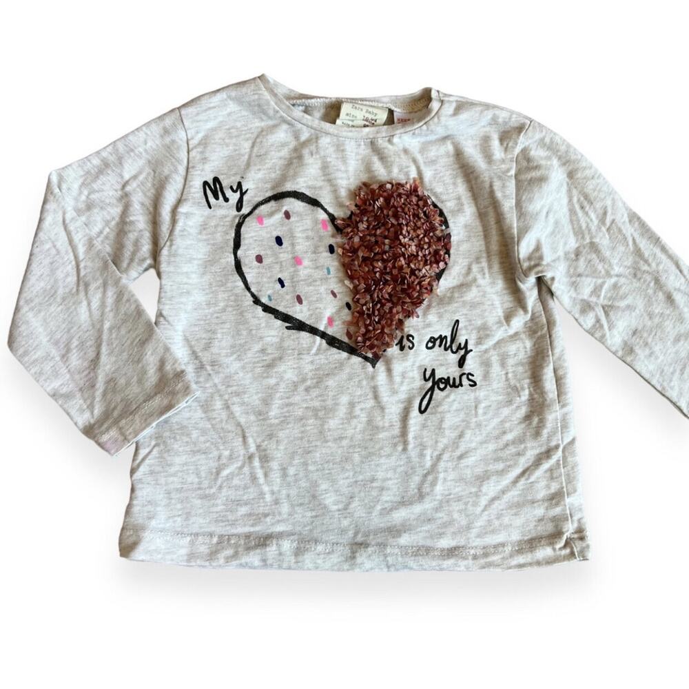 Zara My Heart Is Only Yours Top